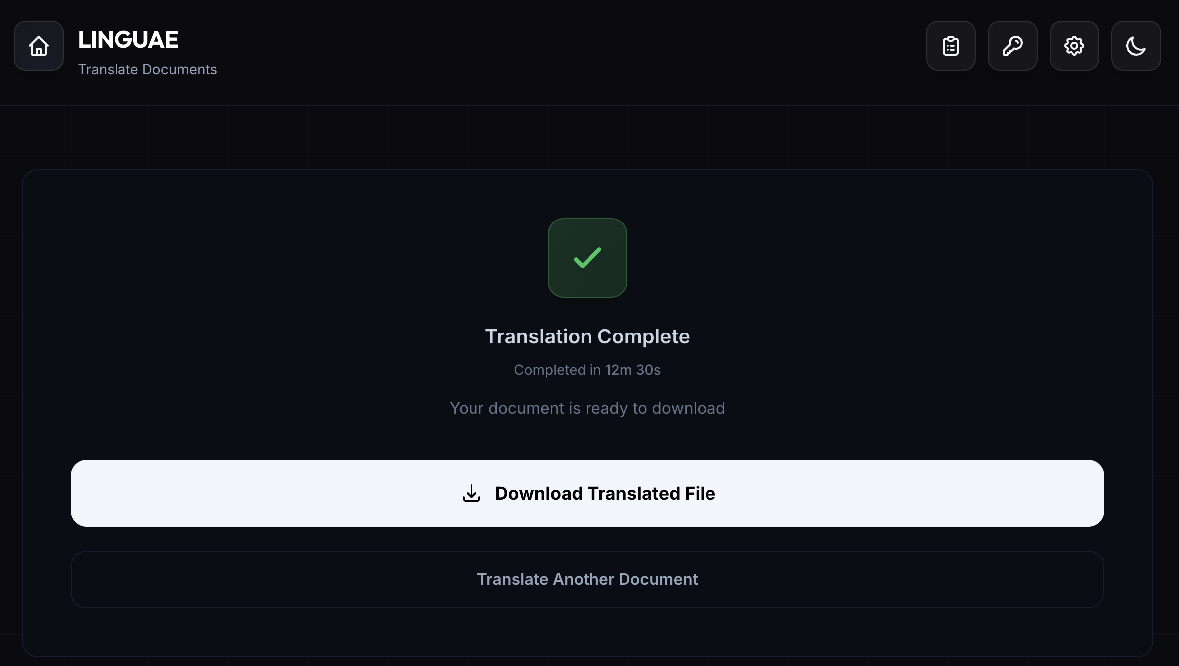 Balanced mode completed