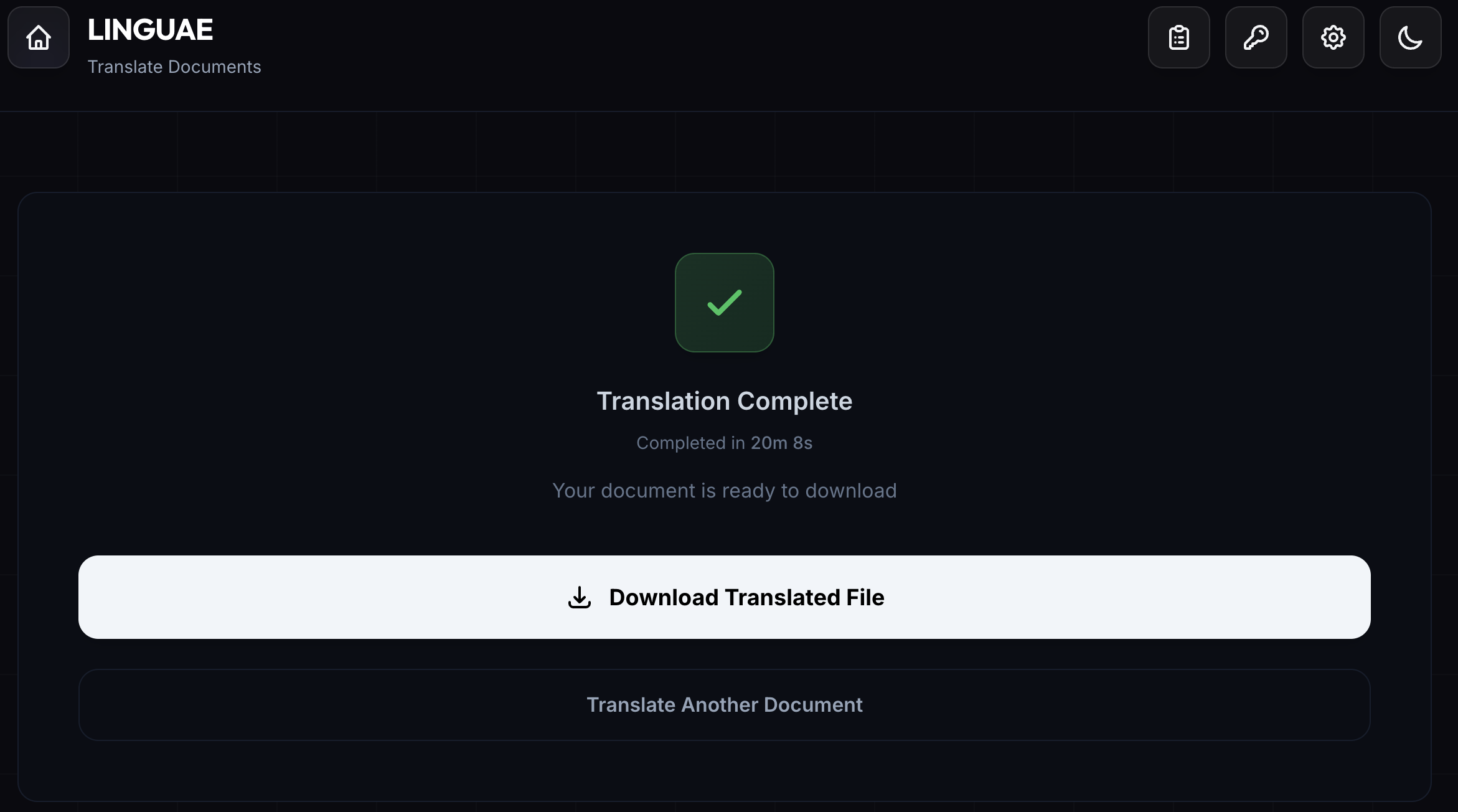 High Precision mode completed